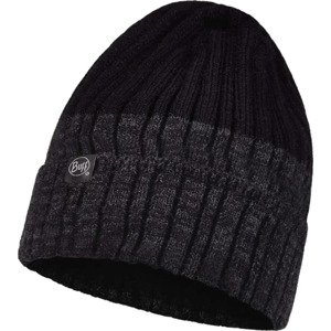 Černo-šedá zimní čepice Buff Igor Knitted Fleece Hat 1208509991000 Velikost: ONE SIZE