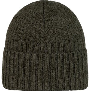 Khaki turistická čepice Buff Renso Knitted Fleece Hat Beanie 1323363131000 Velikost: ONE SIZE