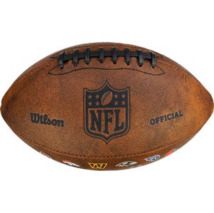 Wilson NFL Official Throwback 32 Team Logo Ball WTF1758XBNF32 Velikost: 9