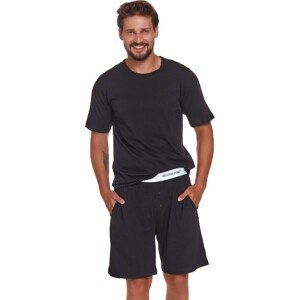 Černé krátké pánské pyžamo Velikost: XL