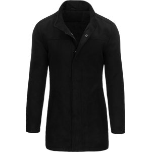 Černý pánský kabát na zip CX0436 Velikost: L