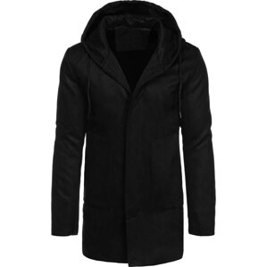 Černý zimní kabát CX0444 Velikost: XL