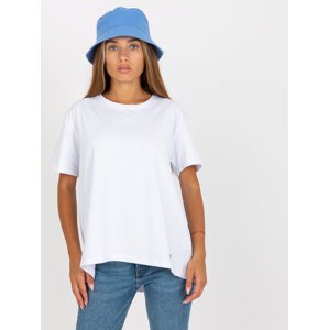 Bílé dámské tričko s krátkými rukávy RV-TS-8047.57P-white Velikost: L/XL
