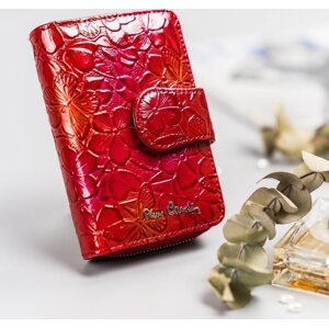 Pierre Cardin Červená peněženka s ražbou U037 115-LADY18 red Velikost: ONE SIZE