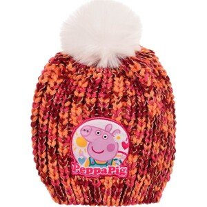 Peppa Pig oranžová dívčí zimní čepice Velikost: 54
