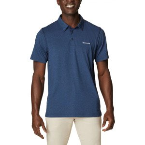 Tmavě modré polotričko Columbia Tech Trail Polo Shirt 1768701465 Velikost: M