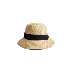 Slaměný klobouk v retro stylu Art Of Polo 24144 Paradela Velikost: 54-57 cm, Barva: světle béžový/černý