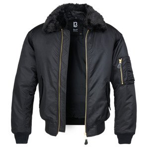 BRANDIT bunda MA2 Jacket Fur Collar Černá Velikost: 3XL