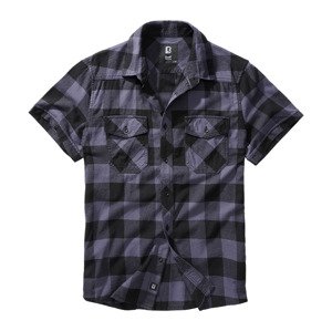 BRANDIT košile Checkshirt halfsleeve černo-šedá Velikost: 6XL