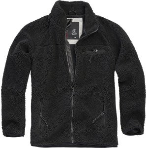 BRANDIT bunda Teddyfleece Jacket Černá Velikost: 3XL