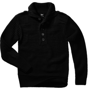 BRANDIT svetr Alpin Pullover černá Velikost: S