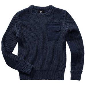 BRANDIT Dětský svetr BW Pullover Modrý Velikost: 134/140