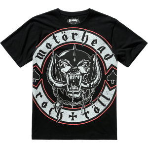 BRANDIT tričko Motörhead T-Shirt Rock Röll černá Velikost: 4XL