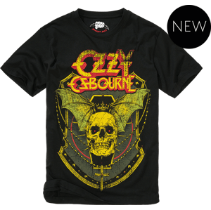 BRANDIT tričko Ozzy T-Shirt Skull černá Velikost: S