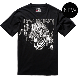 BRANDIT tričko Iron Maiden T Shirt Eddy Glow černá Velikost: 5XL