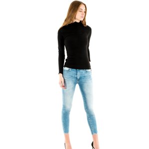 Salsa Jeans dámské černé tričko  - L (0000)