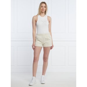Calvin Klein dámské béžové teplákové šortky - M (ACF)