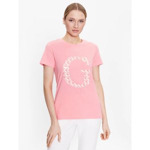Guess dámské růžové tričko - S (G67R)