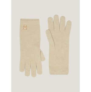 Tommy Hilfiger dámské krémové rukavice