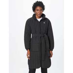 Calvin Klein dámský černý přechodný kabát - M (BEH)