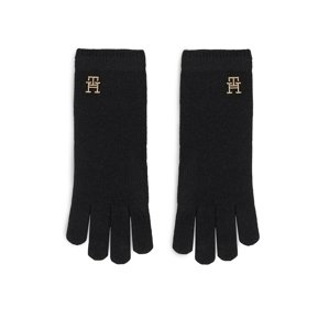 Tommy Hilfiger dámské černé rukavice - S-M (BDS)