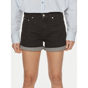 Calvin Klein dámské černé džínové kraťasy - 30/NI (1BY)