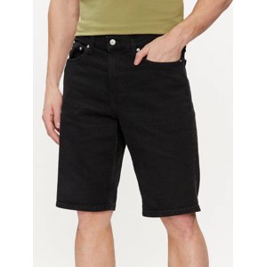 Calvin Klein pánské černé džínové šortky  - 34/NI (1BY)