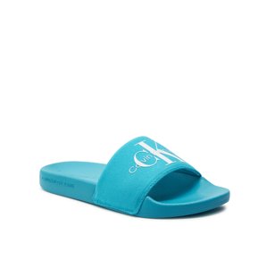 Calvin Klein dámské modré pantofle - 38 (0G8)