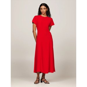 Tommy Hilfiger dámské červené šaty - 36 (XND)