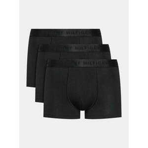 Tommy Hilfiger pánské černé boxerky 3pack