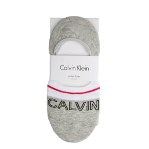 Calvin Klein dámské šedé ponožky - ONESIZE (GREEN/)