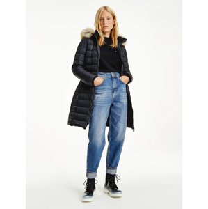 Tommy Jeans dámská černá zimní bunda - XS (BDS)
