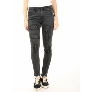 Pepe Jeans dámské černé džíny  - 25/30 (0)