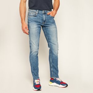 Calvin Klein pánské modré džíny - 33/34 (1A4)