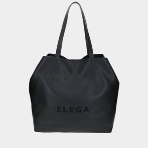 ELEGA Velká kabelka Fancy černá/stříbro