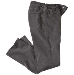 Pohodlné strečové džíny rovného střihu