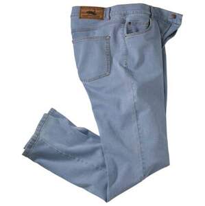 Strečové džíny rovného střihu Regular