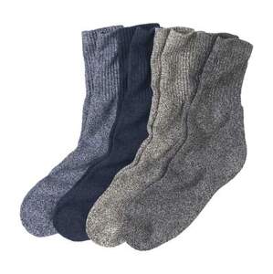 Sada 4 párů sportovních ponožek z melírovaného úpletu