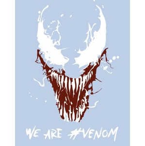Dětské body s potiskem Venom od Marvel - ideální dárek pro fanoušky